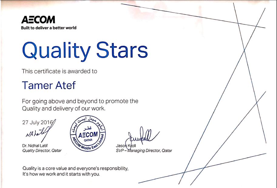 Emerald certificate 1